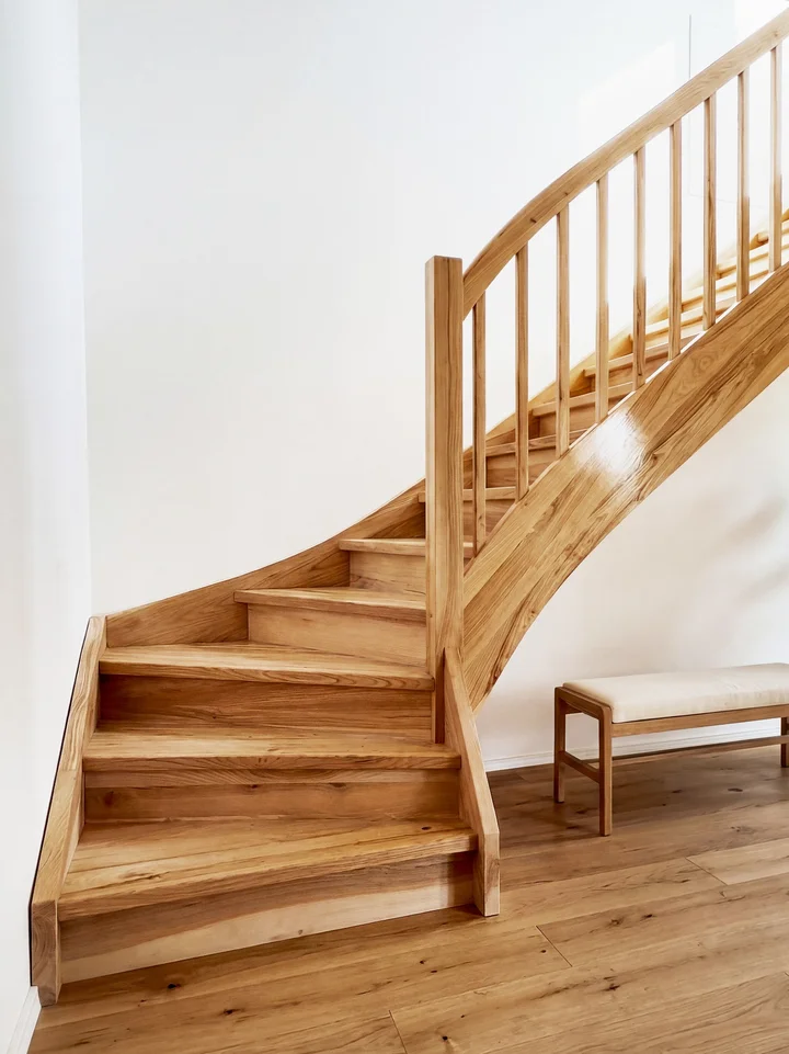 Viertelgewendelte Treppe Viertelgewendelte Treppe